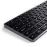 Klawiatura Satechi Slim W3 z układem numerycznym USB-C (space gray) US