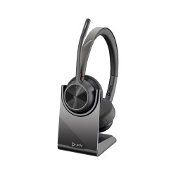Zestaw słuchawkowy Bluetooth Poly Voyager 4320 MS Teams Certified USB-C Headset with charge stand +BT700 dongle 77Z32AA