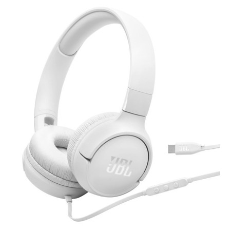 Słuchawki nauszne JBL Tune520C USB-C White