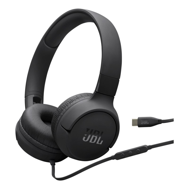 Słuchawki nauszne JBL Tune520C USB-C Black Słuchawki nauszne JBL Tune520C USB-C Black