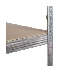 AW regał 6 półek 200x90x40 nośność 300kg / 6,0mm - wciskany szybki montaż