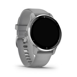Zegarek sportowy Garmin Venu 2 Plus AMOLED 43mm Srebrny