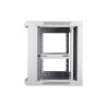 Extralink Szafa rack 9U 600x450 Szara montowana na ścianie