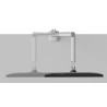 Neomounts DS70-250SL1 uchwyt / stojak do monitorów 88,9 cm (35") Biurko Srebrny