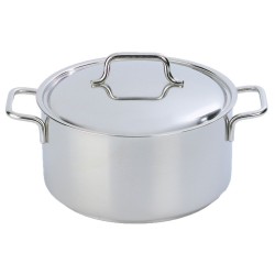 Garnek niski z pokrywką Demeyere Apollo 7 - 3 ltr