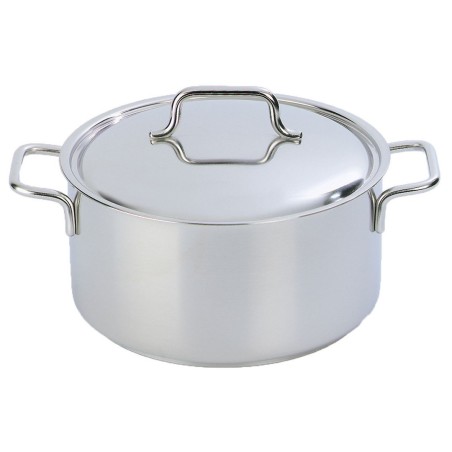 Garnek niski z pokrywką Demeyere Apollo 7 - 3 ltr
