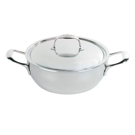 Patelnia głęboka z 2 uchwytami DEMEYERE Atlantis 7 40850-934-0 - 24 cm