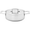 DEMEYERE INDUSTRY 5 Patelnia głęboka 2H z pokrywką 24 cm