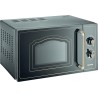 Kuchenka mikrofalowa Gorenje z grillem MO4250CLB Free standing, 20 L, Grill, Mechanic, 700 W, Black, Defrost function