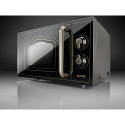 Kuchenka mikrofalowa Gorenje z grillem MO4250CLB Free standing, 20 L, Grill, Mechanic, 700 W, Black, Defrost function