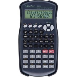 Vector Kalkulator naukowy KAV CS-105, 240 funkcji, 80x170mm, czarny
