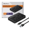 Stacja dokująca dysków SSD M.2 NVMe SATA USB-C DUAL 2 x 2TB