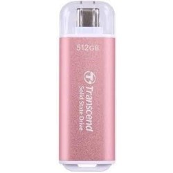 Transcend ESD300 512 GB USB Type-C 3.2 Gen 2 (3.1 Gen 2) Różowy