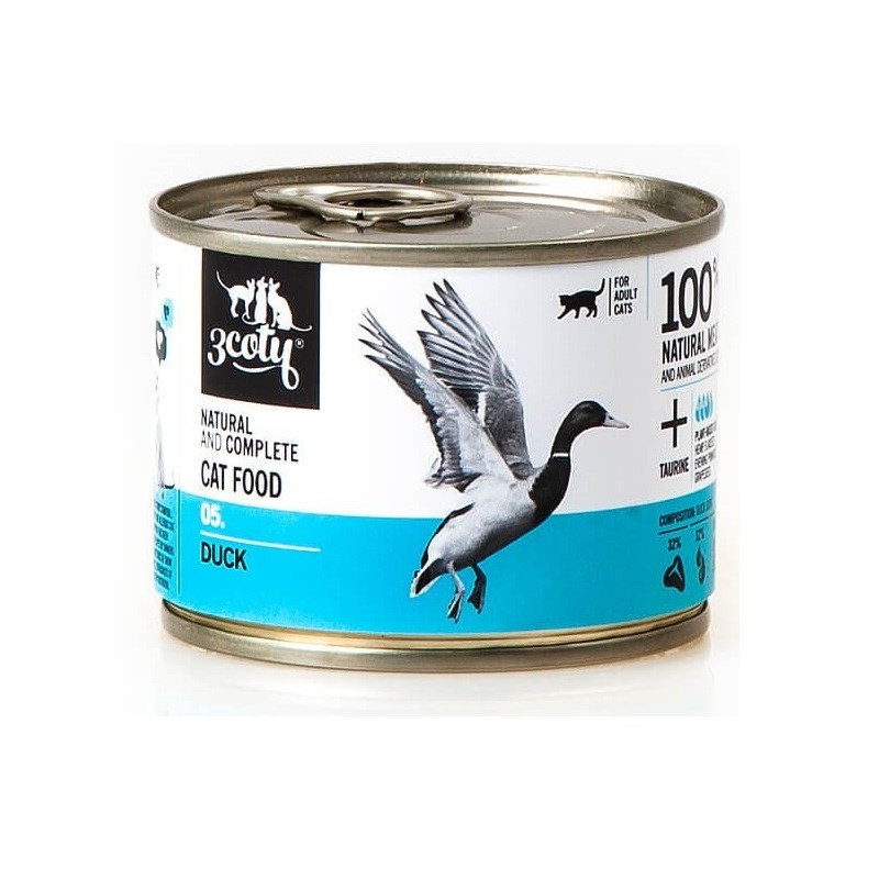 3Coty DUCK for Adult cats 180g 3Coty DUCK for Adult cats 180g