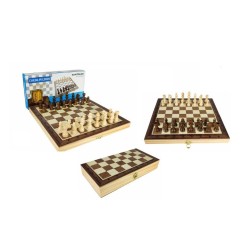 Szachy drewn magn Premium 29,5x29,5 WKGRA-13 18049