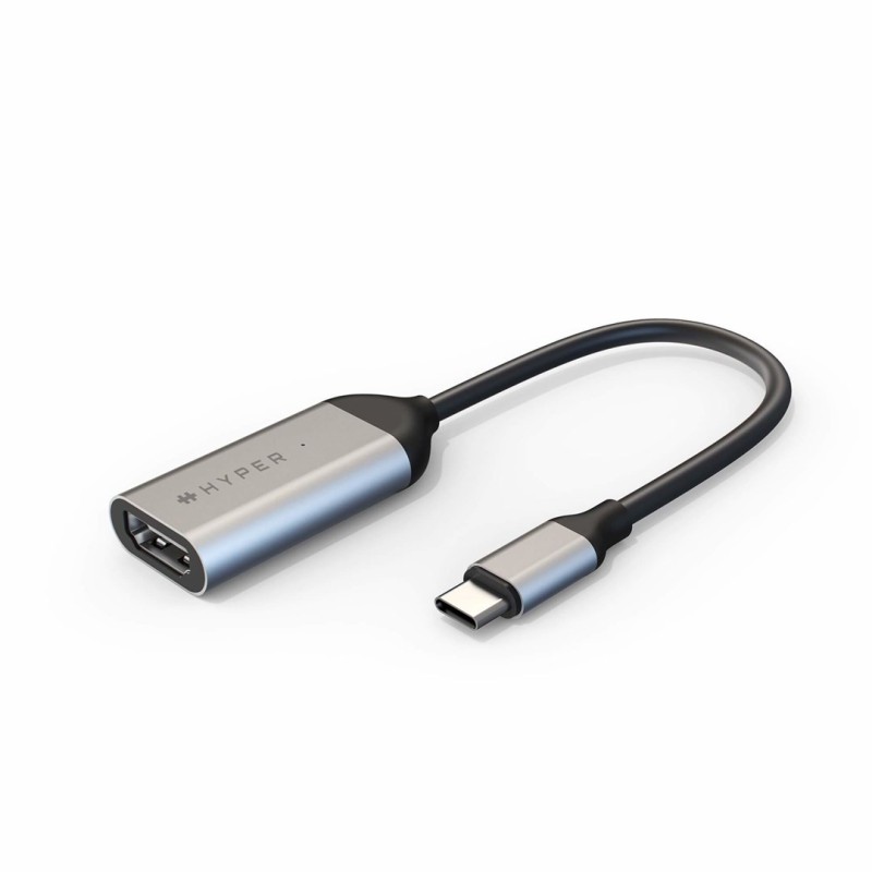 HYPER HD425A adapter kablowy USB Type-C HDMI Stal nierdzewna HYPER HD425A adapter kablowy USB Type-C HDMI Stal nierdzewna