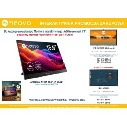 AG NEOVO MONITOR INTERAKTYWNY 65 CALI IFP-6503 + AG NEOVO PORTABLE MONITOR 15" OLED 4K USB-C HDMI za 1 zł