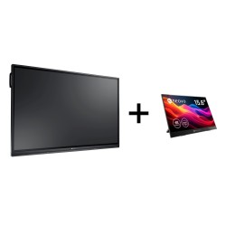 AG NEOVO MONITOR INTERAKTYWNY 65 CALI IFP-6503 + AG NEOVO PORTABLE MONITOR 15" OLED 4K USB-C HDMI za 1 zł