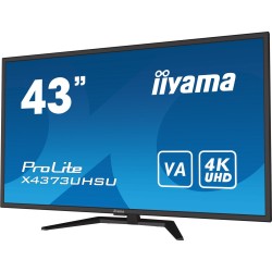 iiyama ProLite X4373UHSU-B1 monitor komputerowy 108 cm (42.5") 3840 x 2160 px 4K Ultra HD Czarny