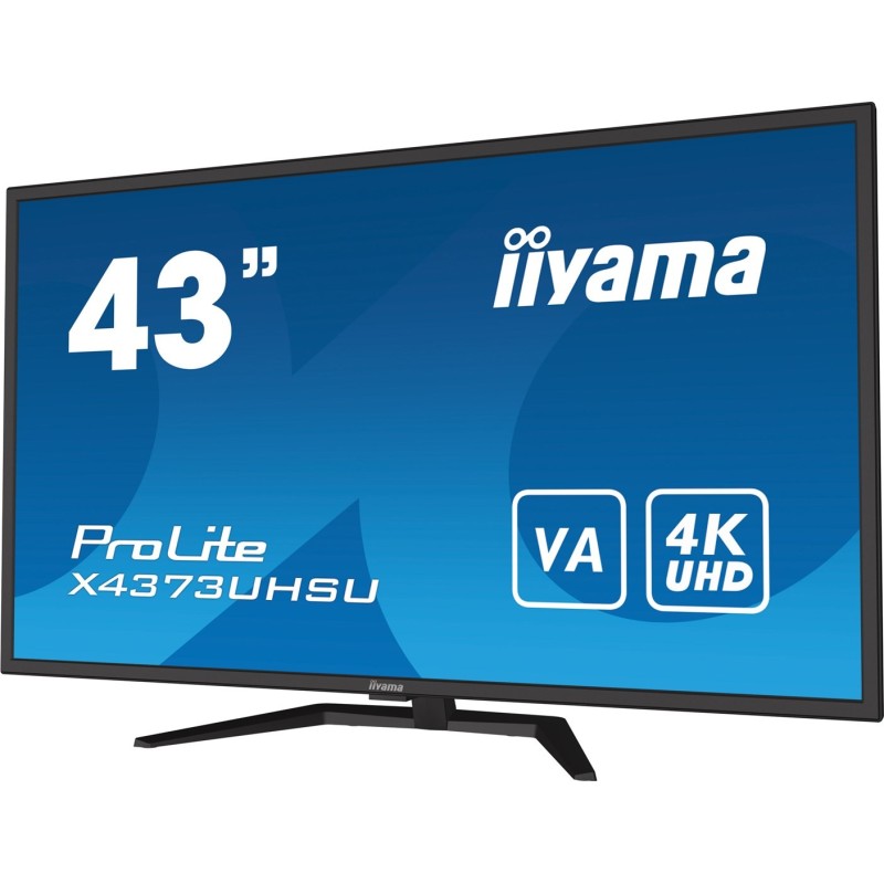 iiyama ProLite X4373UHSU-B1 monitor komputerowy 108 cm (42.5") 3840 x 2160 px 4K Ultra HD Czarny