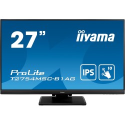 iiyama ProLite T2754MSC-B1AG monitor komputerowy 68,6 cm (27") 1920 x 1080 px Full HD LED Ekran dotykowy Przeznaczony dla wielu