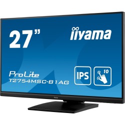 iiyama ProLite T2754MSC-B1AG monitor komputerowy 68,6 cm (27") 1920 x 1080 px Full HD LED Ekran dotykowy Przeznaczony dla wielu
