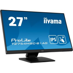 iiyama ProLite T2754MSC-B1AG monitor komputerowy 68,6 cm (27") 1920 x 1080 px Full HD LED Ekran dotykowy Przeznaczony dla wielu
