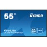 Monitor 55IN 3840X2160 4K UHD IPS 1 HAZ/VGA HDMI 500CD/QM MEDIA PLAY USB