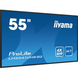 Monitor 55IN 3840X2160 4K UHD IPS 1 HAZ/VGA HDMI 500CD/QM MEDIA PLAY USB