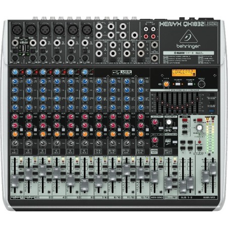Behringer QX1832USB mikser audio 18 kan.