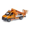 BRUDER MB Sprinter w/Working Platform