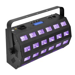 LIGHT4ME UV 24 + STROBE DMX reflektor ultrafioleto