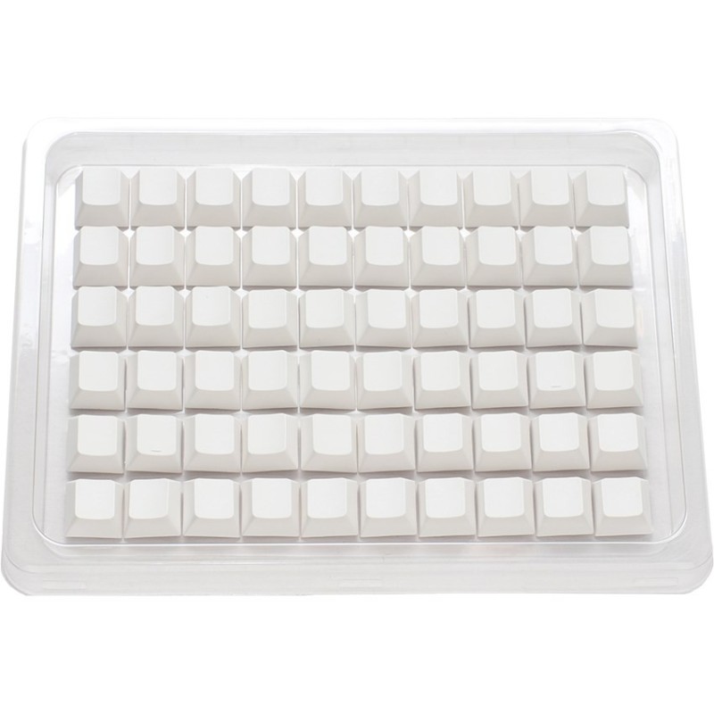 Zestaw Ducky Blank White PBT, profil wiśniowy - 133, układ ANSI-US, układ ANSI-US Zestaw Ducky Blank White PBT, profil wiśniowy - 133, układ ANSI-US, układ ANSI-US