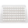 Zestaw Ducky Blank White PBT, profil wiśniowy - 133, układ ANSI-US, układ ANSI-US