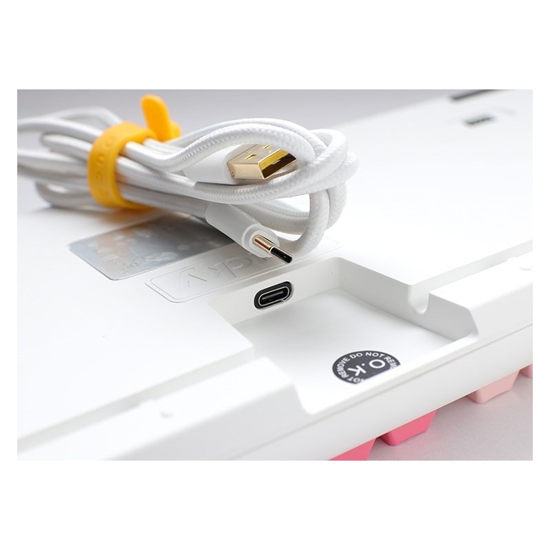 Ducky One 3 TKL klawiatura Gaming USB QWERTZ Niemiecki Różowy Ducky One 3 TKL klawiatura Gaming USB QWERTZ Niemiecki Różowy