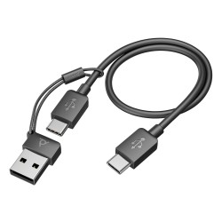 Słuchawki Poly Voyager Focus 2 UC Headset +USB-A to USB-C Cable +Charging Stand Retail Packaging