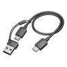 Słuchawki Poly Voyager Focus 2 UC Headset +USB-A to USB-C Cable +Charging Stand Retail Packaging
