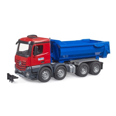 BRUDER MB Arocs Halfpipe Kipp LKW