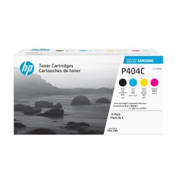 Samsung Zestaw 4 wkładów z tonerem CLT-P404C – czarny/błękitny/purpurowy/żółty