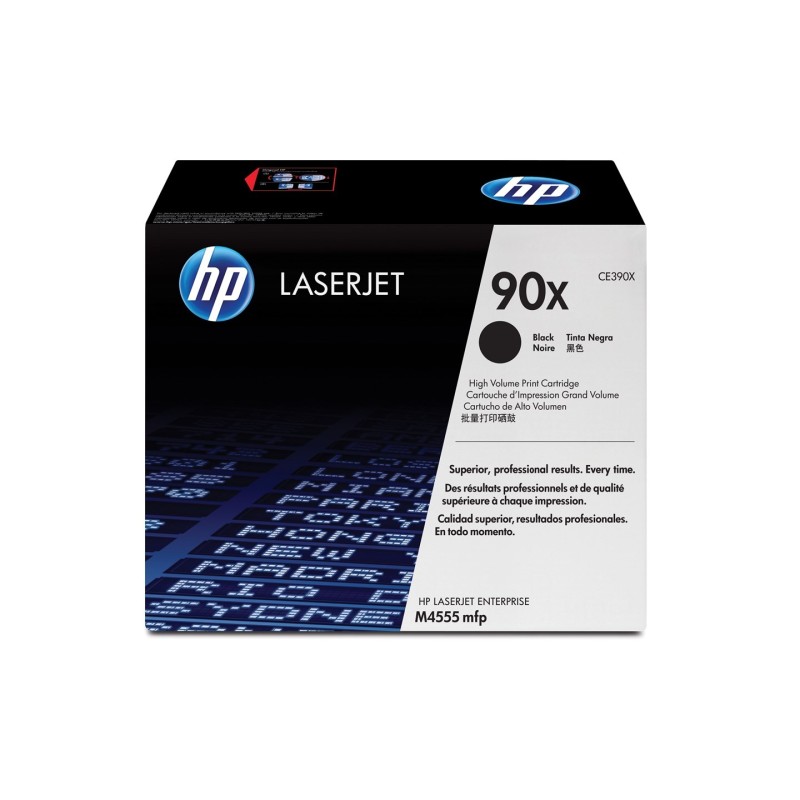 HP 90X oryginalny wkład z czarnym tonerem LaserJet XL HP 90X oryginalny wkład z czarnym tonerem LaserJet XL
