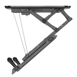 Techly ICA-PLB 546M uchwyt do telewizorów 177,8 cm (70") Czarny