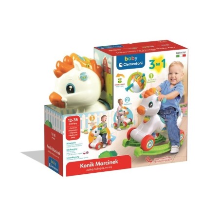 Zabawka interaktywna CLE BABY konik Marcinek 50928