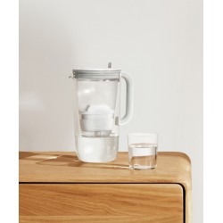 Dzbanek filtrujący Brita Glass+1 Maxtra Pro PP (szary)