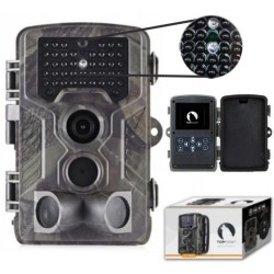 TOPHUNT FOTOPUŁAPKA KAMERA LEŚNA HC800A 1080p 16MPX 42xIR LED BLACK