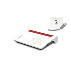 Router FRITZ!Box 7510 bezprzewodowy Gigabit Ethernet Jedna częstotliwości (2,4 GHz) Biały