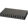 PULSAR S108 łącza sieciowe Fast Ethernet (10/100) Obsługa PoE Czarny