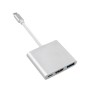 MACLEAN ADAPTER USB 3.1 C-HDMI 4K + USB 3.0 + USB C MCTV-840