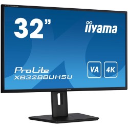 iiyama ProLite XB3288UHSU-B5 monitor komputerowy 80 cm (31.5") 3840 x 2160 px 4K Ultra HD LCD Czarny