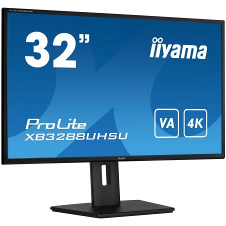 iiyama ProLite XB3288UHSU-B5 monitor komputerowy 80 cm (31.5") 3840 x 2160 px 4K Ultra HD LCD Czarny