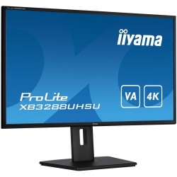 iiyama ProLite XB3288UHSU-B5 monitor komputerowy 80 cm (31.5") 3840 x 2160 px 4K Ultra HD LCD Czarny